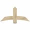 Ekena Millwork Bellingham Rough Sawn Timber Gable Bracket, Douglas Fir, 48"W x 24"H x 2"D x 6"F, 12/12 Pitch GBW048X24X0206BEL00RDF - alternate 1